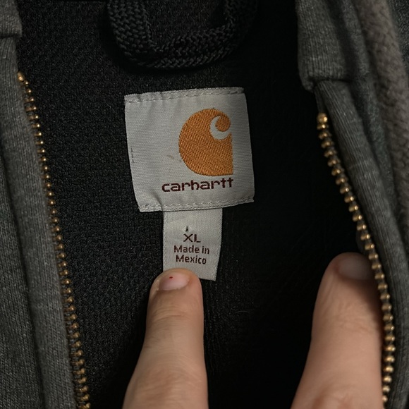 Vintage carhartt zip up sweater - Picture 6 of 9